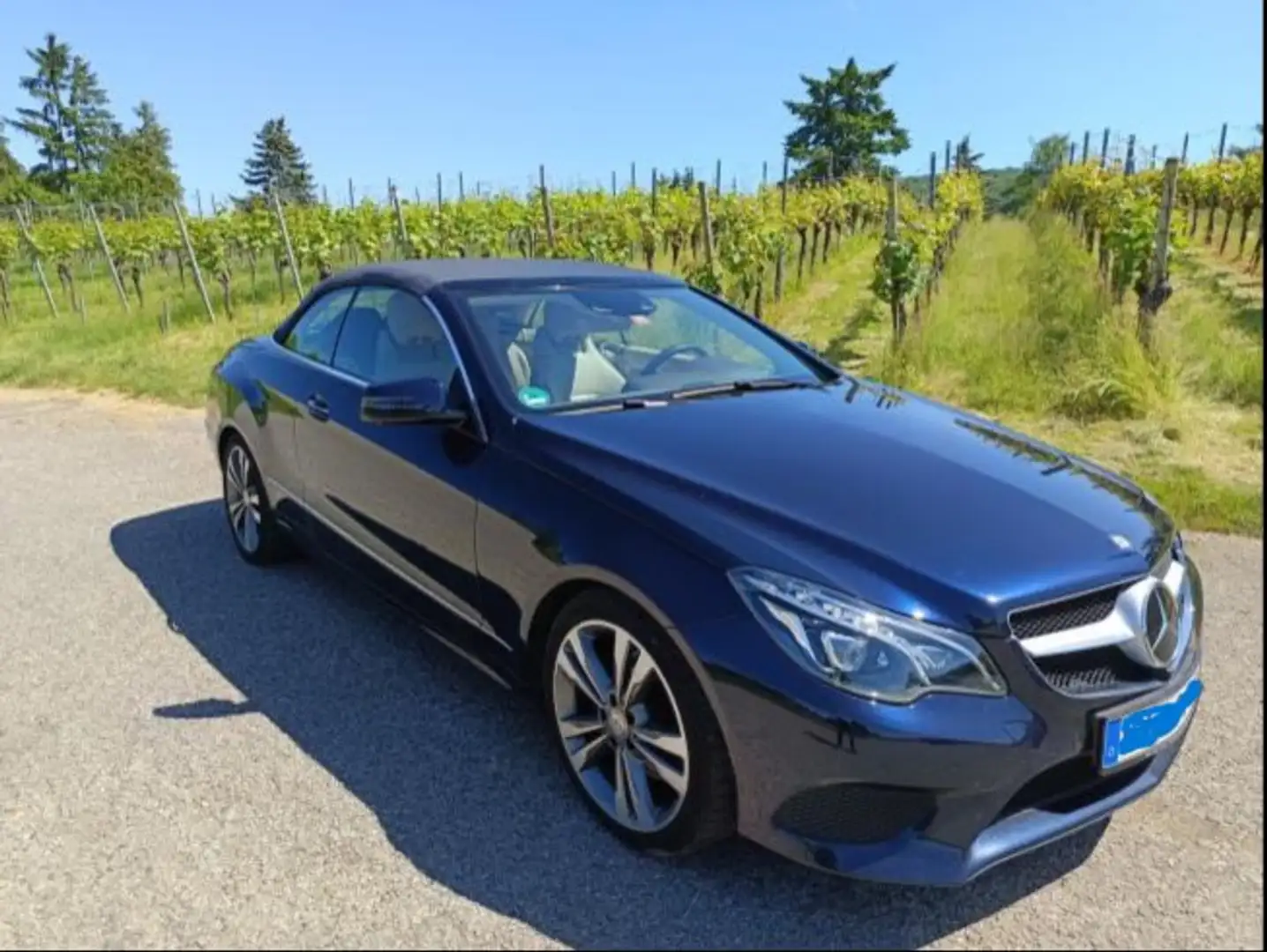 Mercedes-Benz E 200 E 200 Cabrio 7G-TRONIC Blau - 2