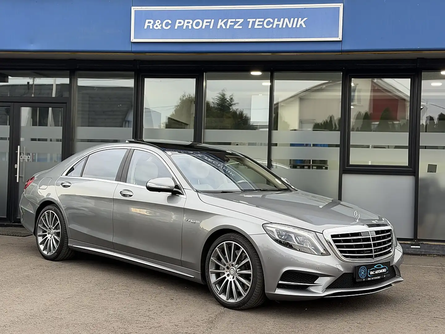 Mercedes-Benz S 500 lang Aut. 4 Matic AMG LINE/PANO/2 BESITZ/SAMMLE... Grau - 2
