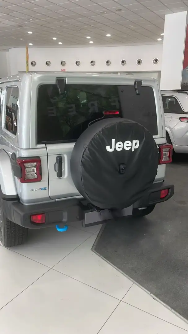 Jeep Wrangler Unlimited 2.0 PHEV ATX 4xe Sahara NUOVO Argento - 2