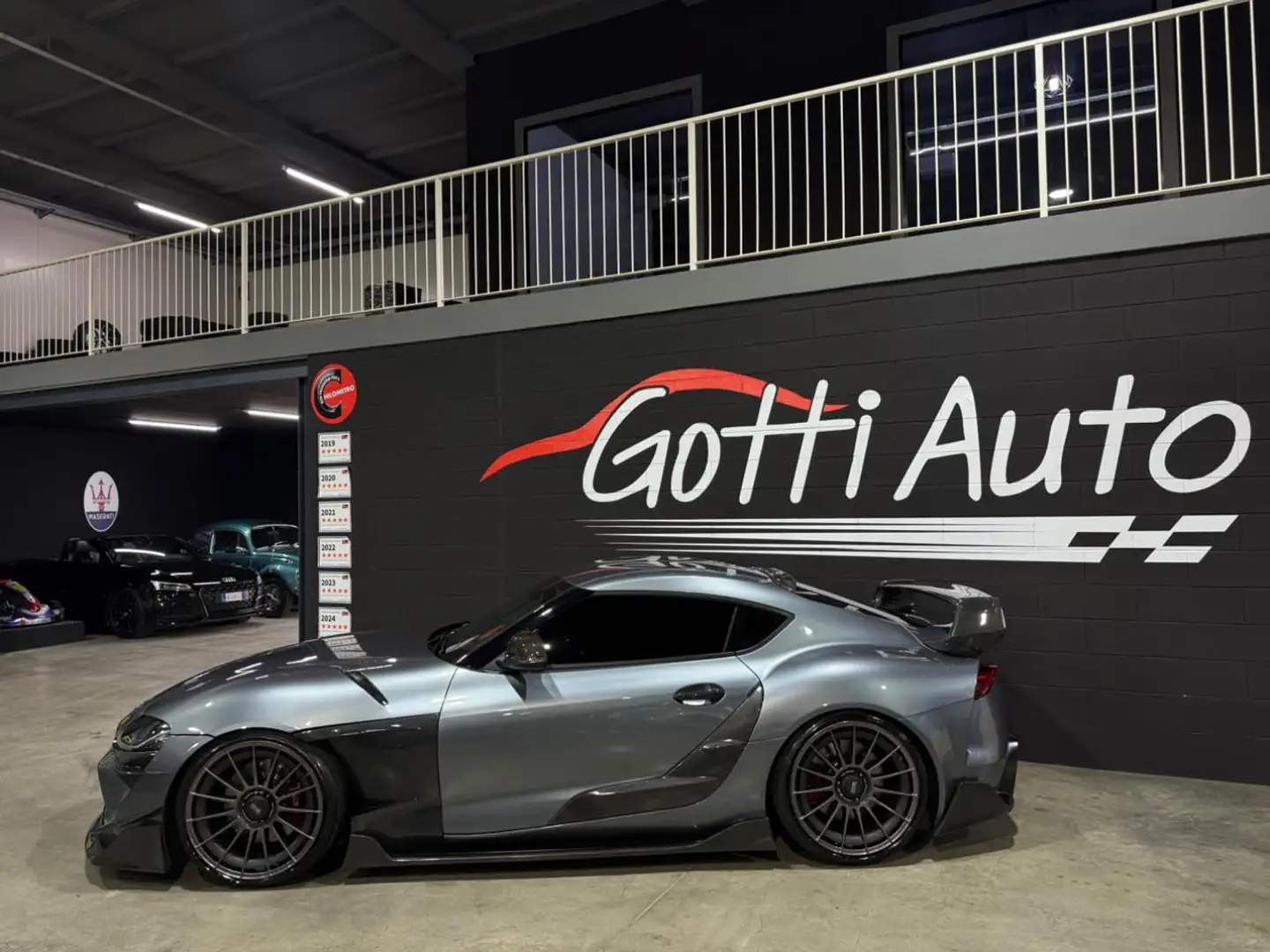 Toyota Supra 420HP EVENTURI OZ DA 20 FULL CARBONIO EX ARAB GT Grijs - 2
