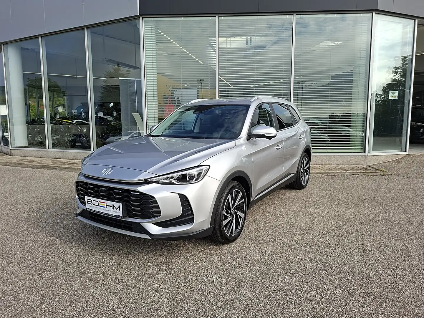 MG ZS 1.5 Hybrid+ Luxury + Panoramaschiebedach Silber - 1