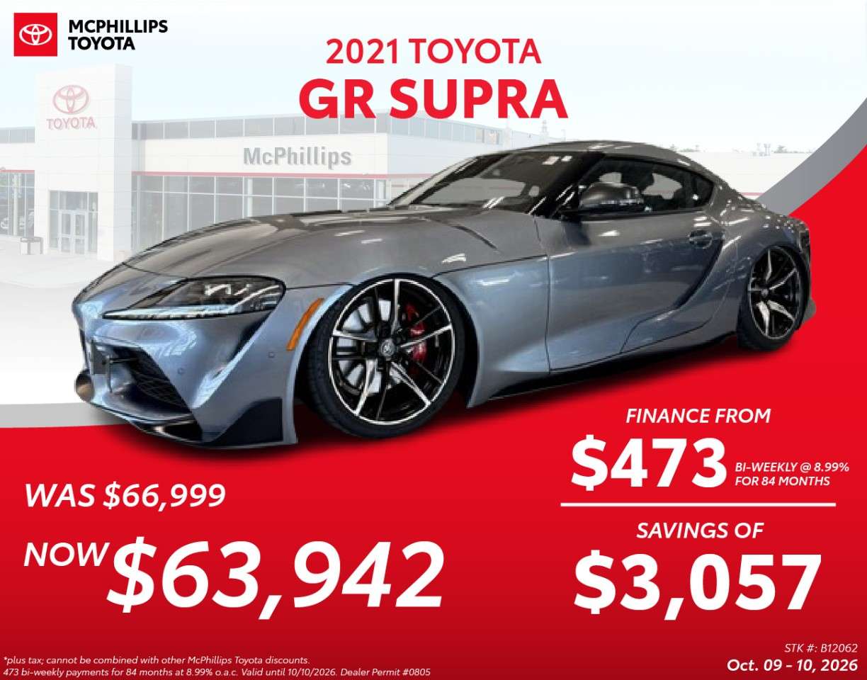 2021 Toyota GR Supra 3.0 Coupe