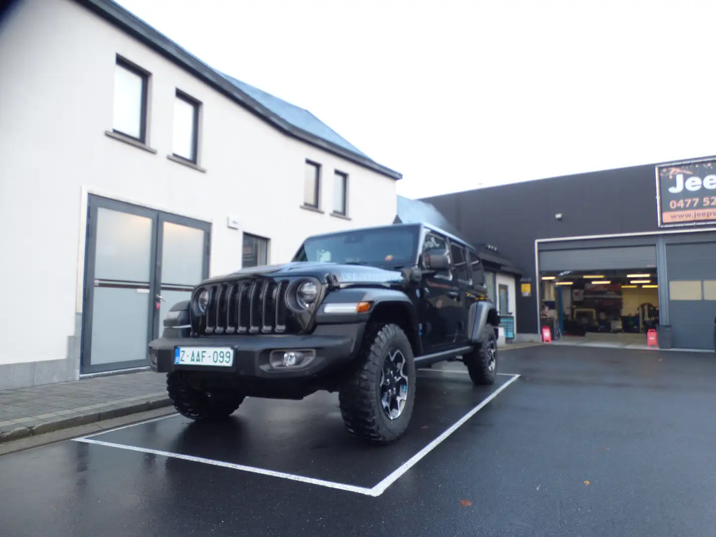 Jeep Wrangler **Rubicon**16000km**Phev hybride** Noir - 1