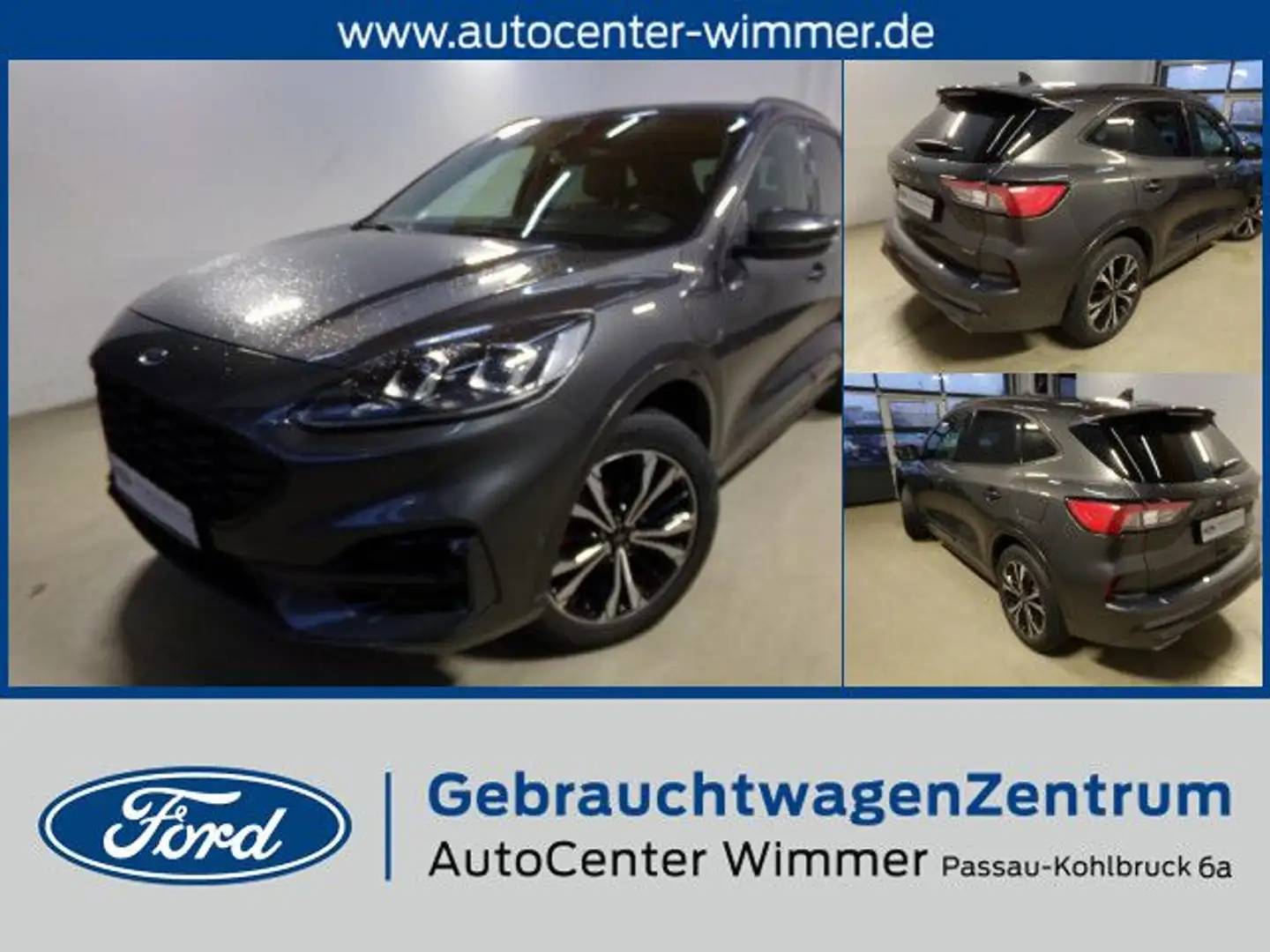 Ford Kuga 2.5 Duratec PHEV ST-LINE X Gris - 1