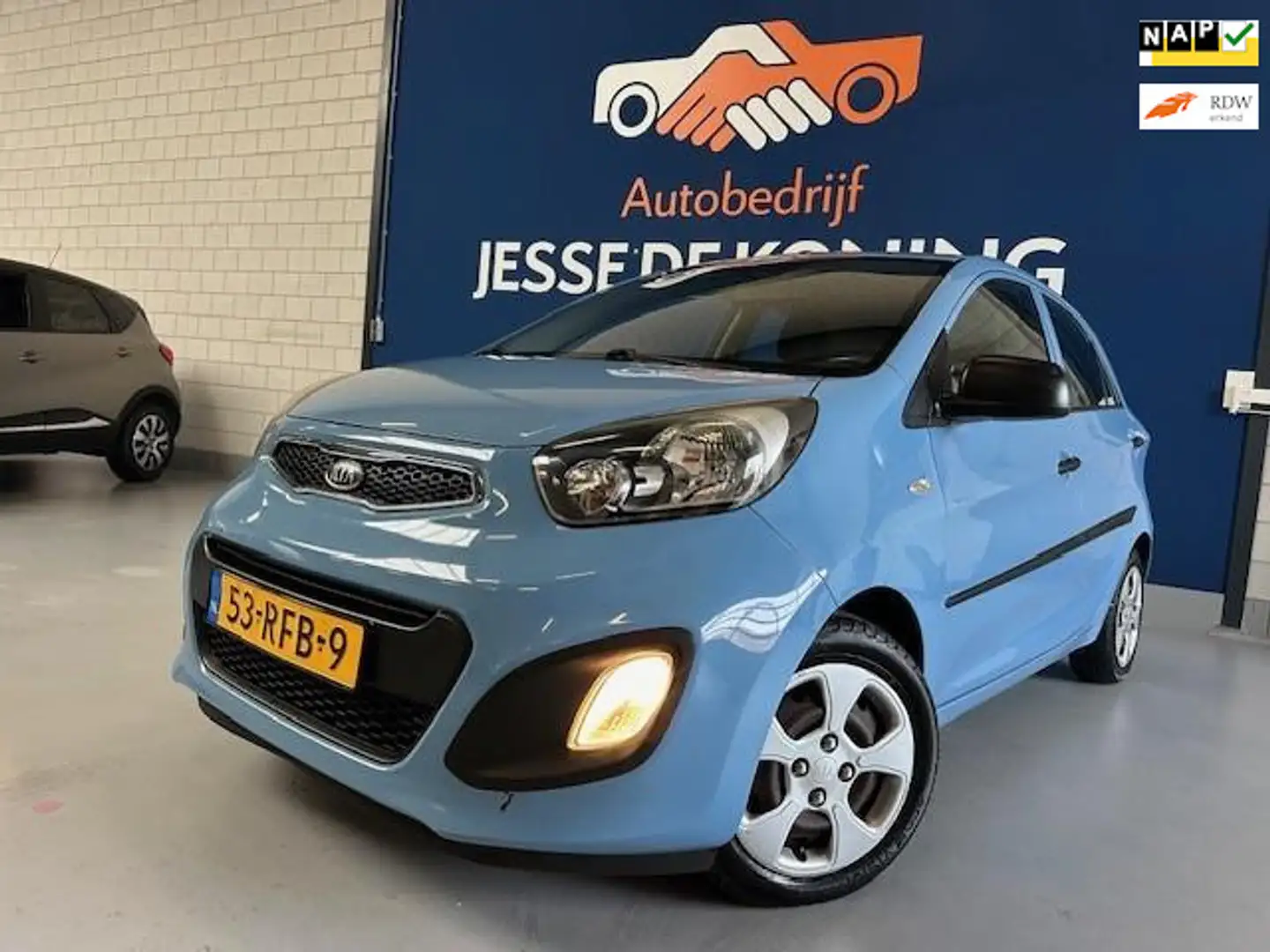 Kia Picanto 1.0 CVVT Comfort Pack/ bj.2011 / blauw / 5 deurs / Blau - 1