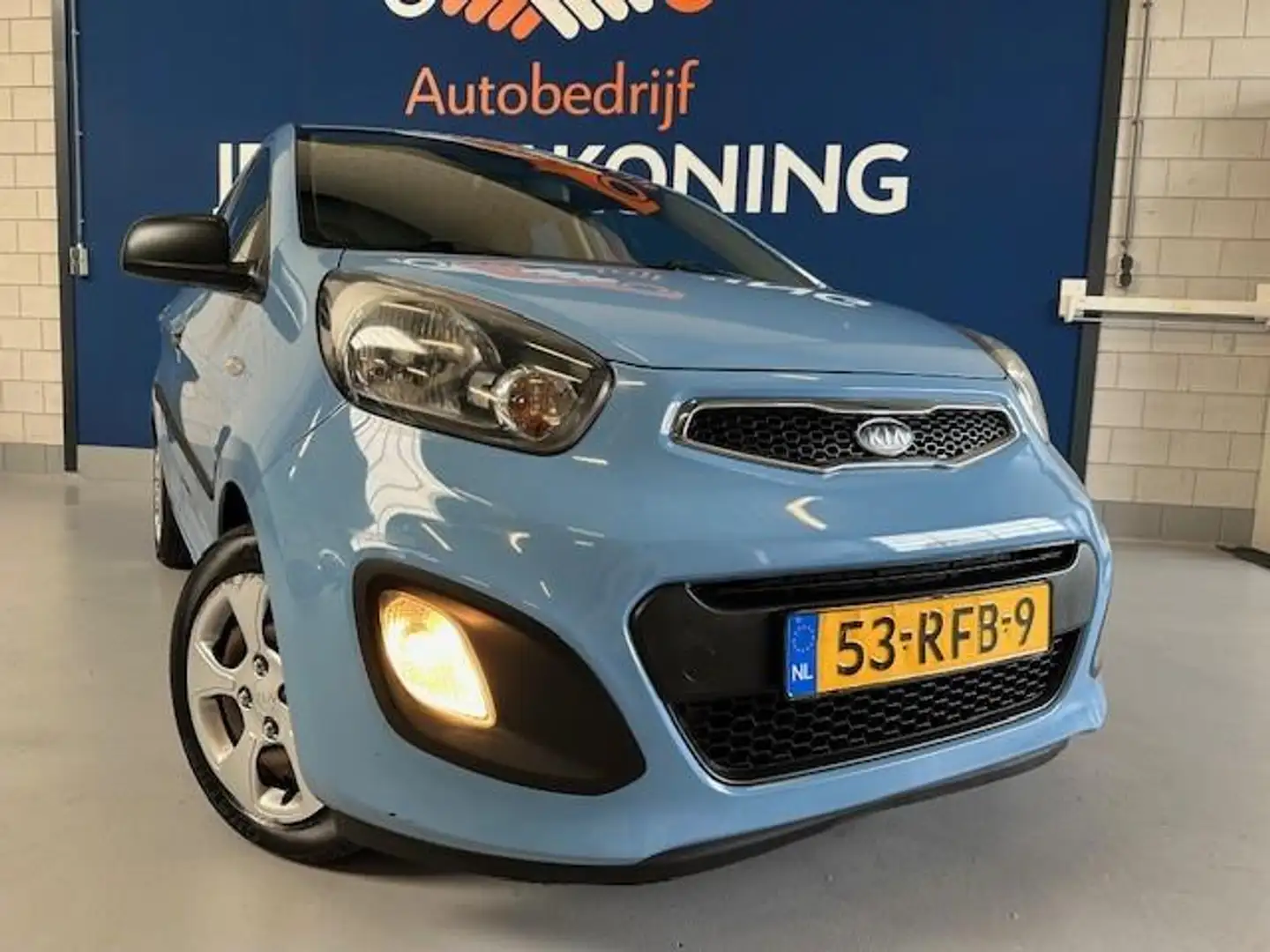 Kia Picanto 1.0 CVVT Comfort Pack/ bj.2011 / blauw / 5 deurs / Blau - 2
