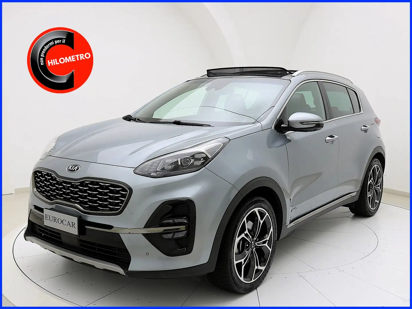 Kia Sportage 2.0 CRDI AWD Mild Hybrid GT Line TETTO APRIBILE Grigio - 1