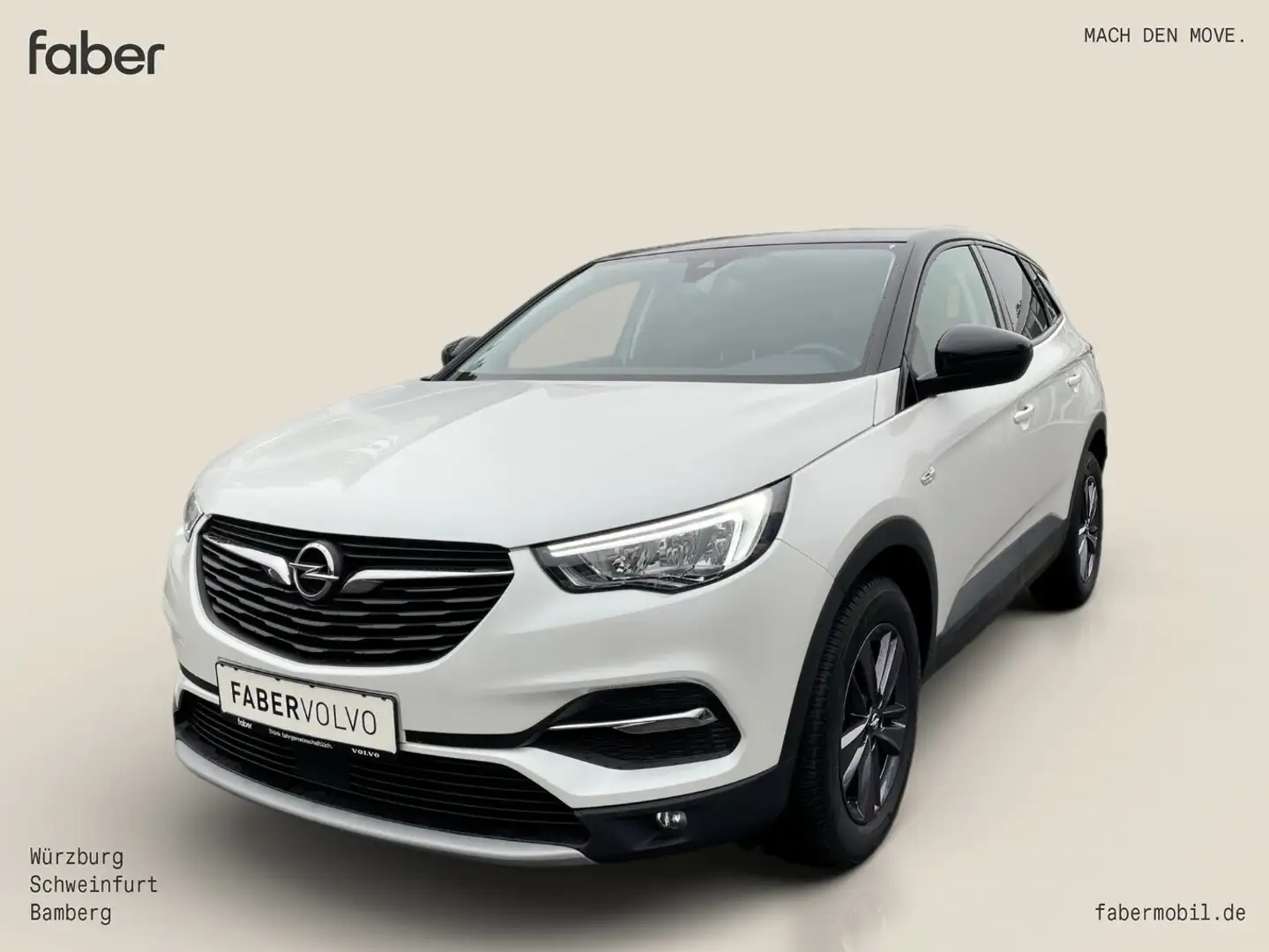 Opel Grandland X Grandland X 1.2 Turbo Benzin Design Line Automatik Blanco - 1