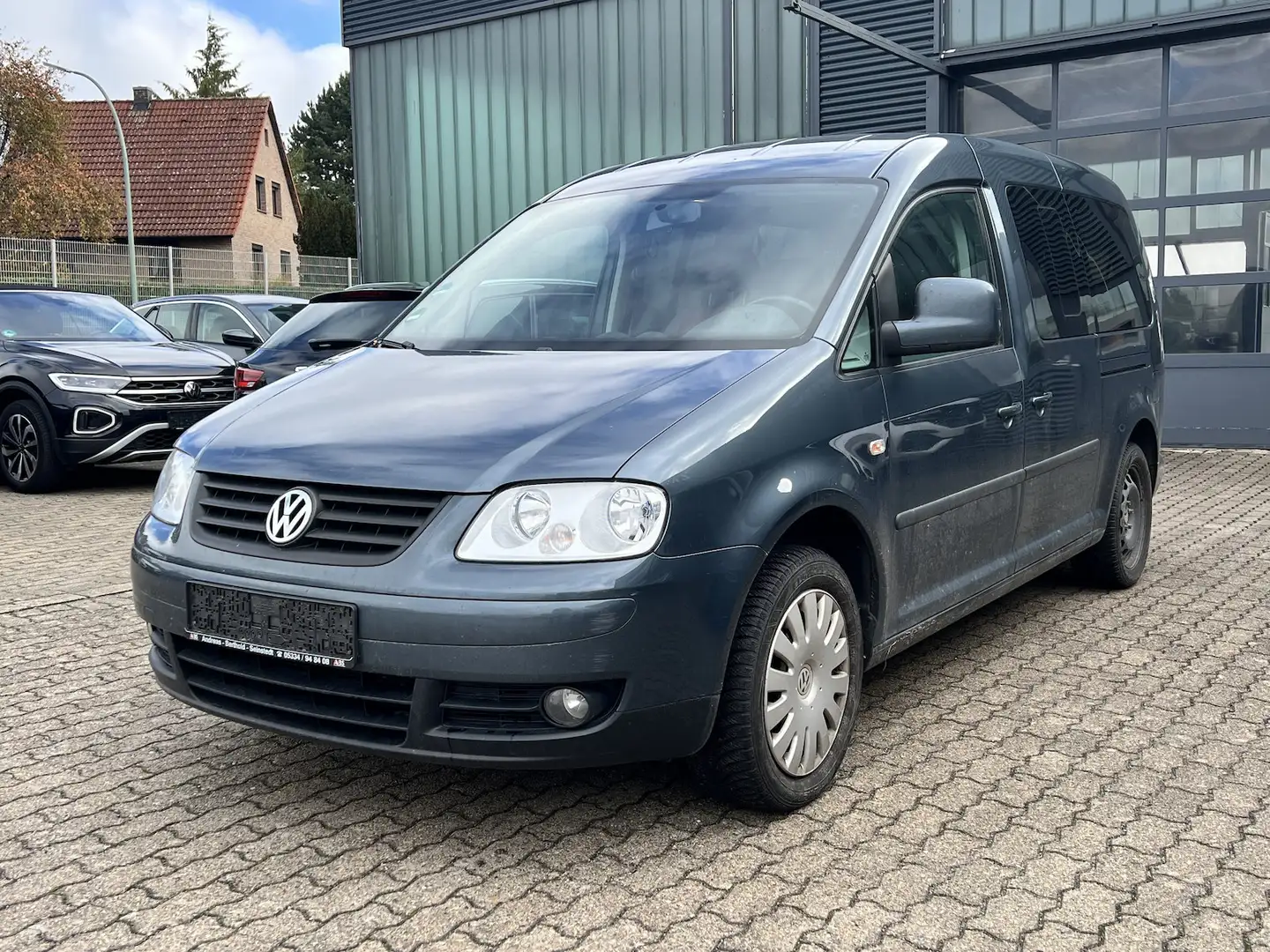 Volkswagen Caddy 1.6*7-SITZER*KLIMA*PDC*SITZ-HZG* Gris - 2