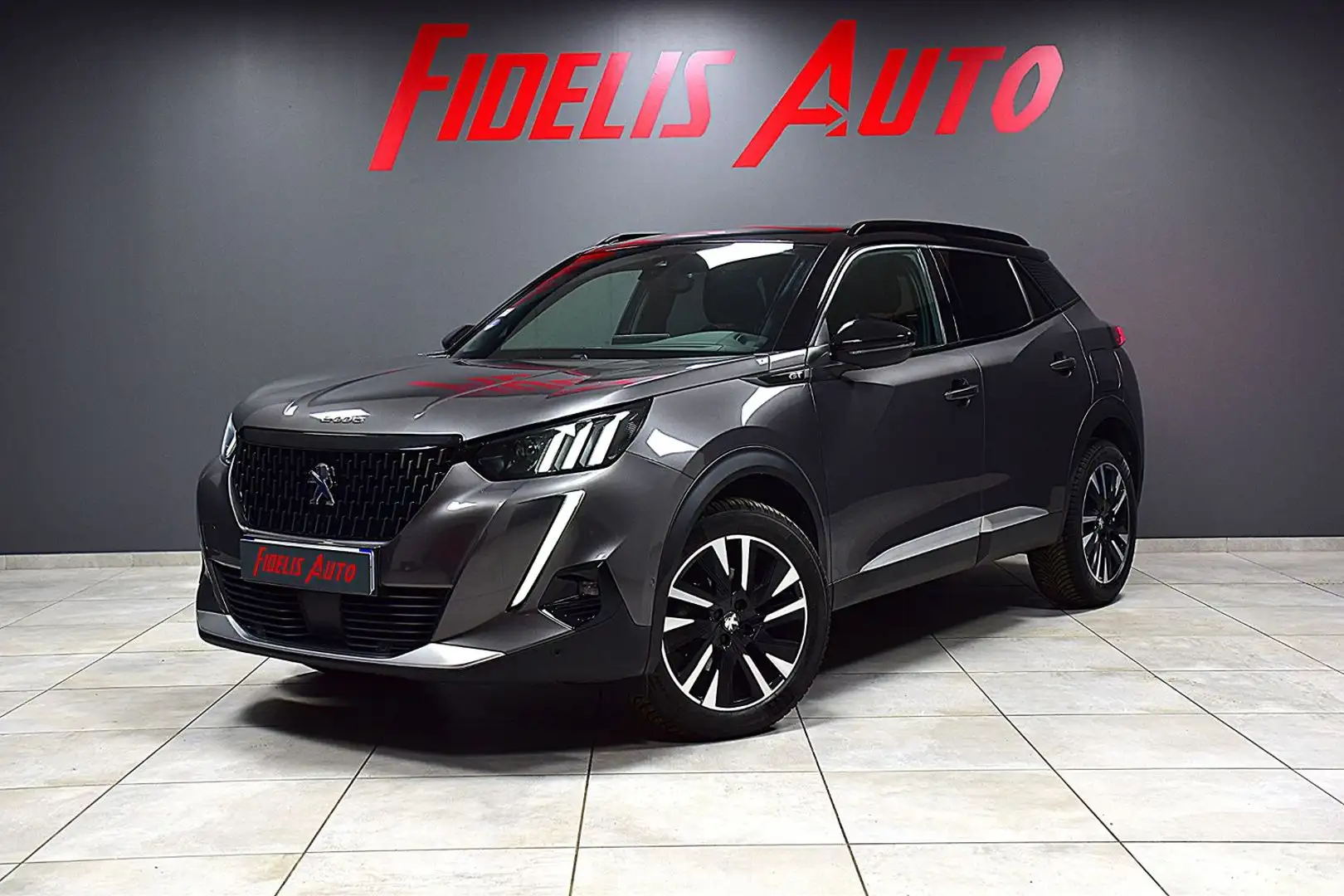 Peugeot 2008 155 S\u0026amp;amp;S EAT8 GT Gris - 1