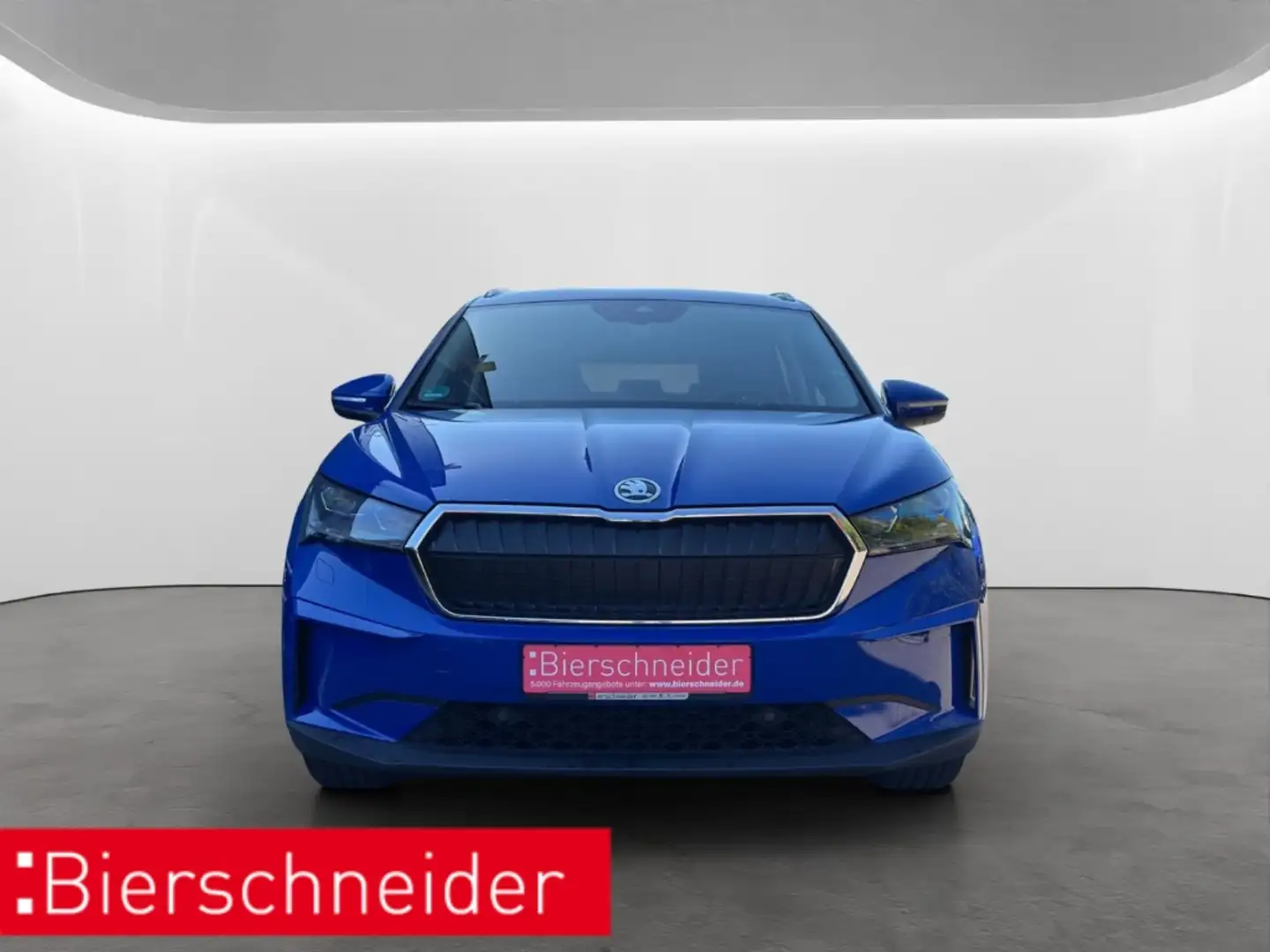 Skoda Enyaq 80 82 kWh MATRIX-LED NAVI AHK ACC SSIDEASS SHZ Blau - 2