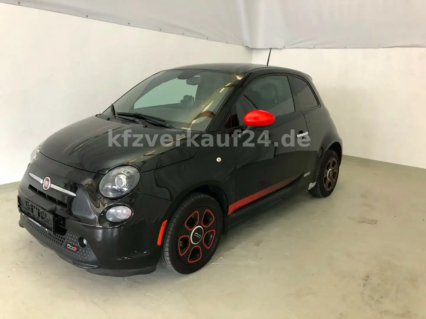 Fiat 500 Elektro Sport MFL GRA APS SHZ 220V laden! Negro - 1
