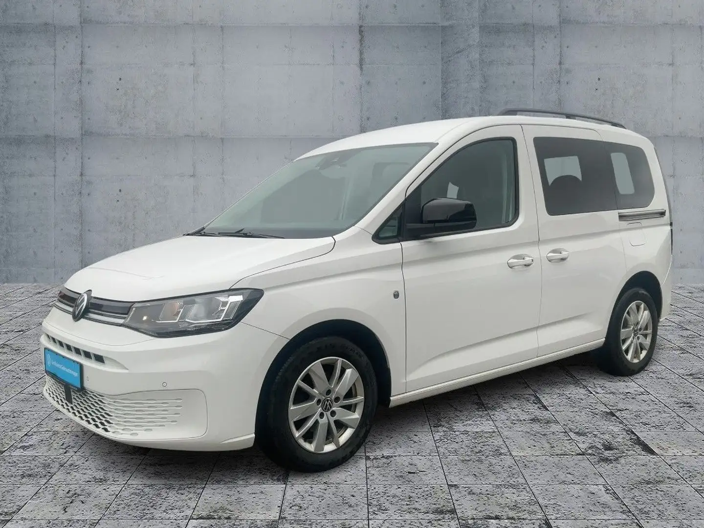 Volkswagen Caddy Kombi 2.0 TDI LIFE 2xPDC+GRA+ZV+LM+DAB+ Wit - 2