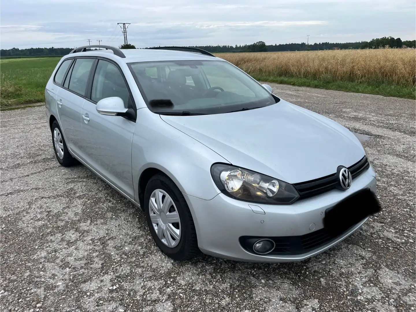 Volkswagen Golf 1.6 TDI BMotion Tech Trendline Variant Plateado - 1