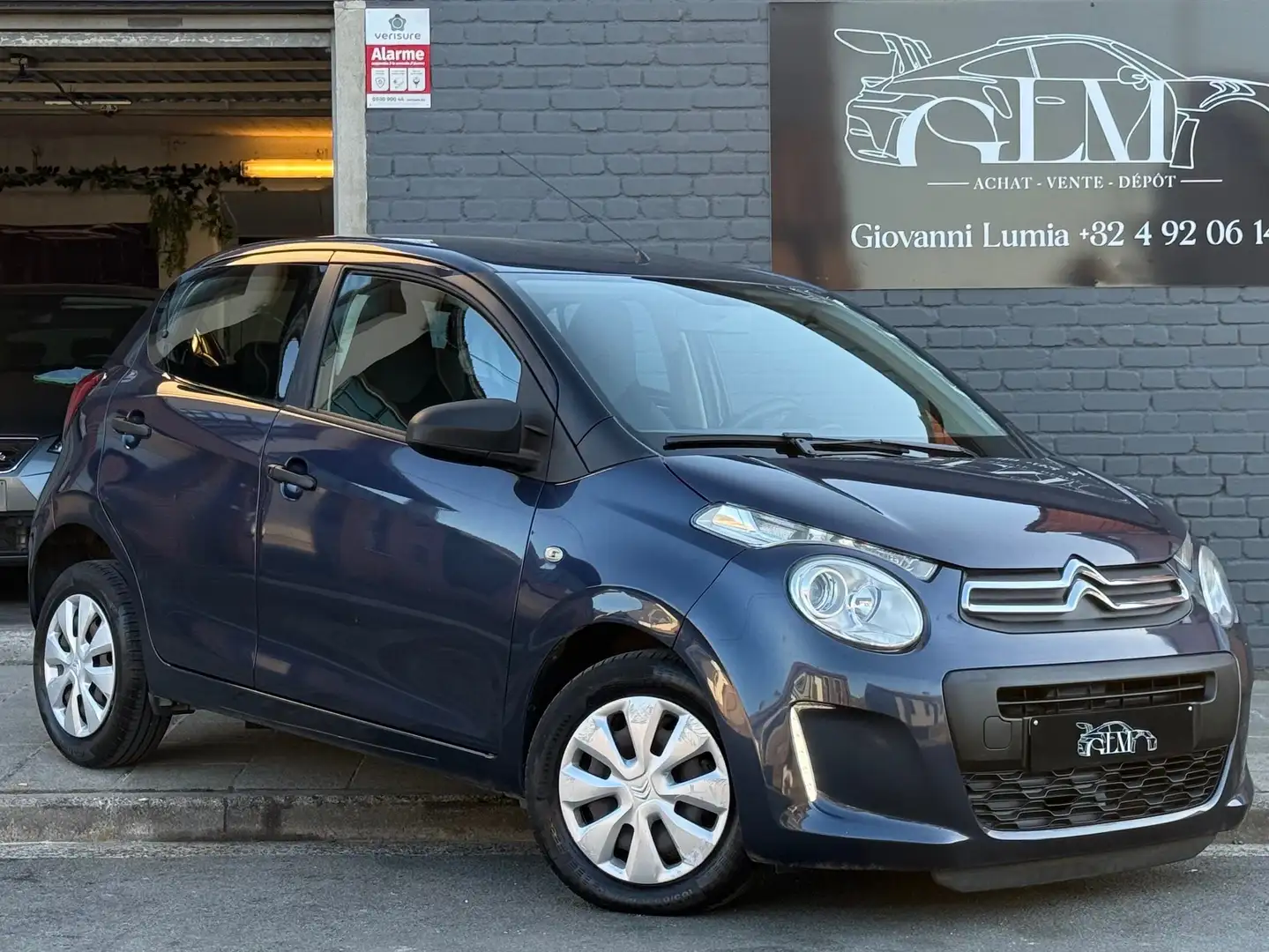 Citroen C1 1.0 VTi * 1ERE PROPRIETAIRE * GARANTIE 12 MOIS Zwart - 2