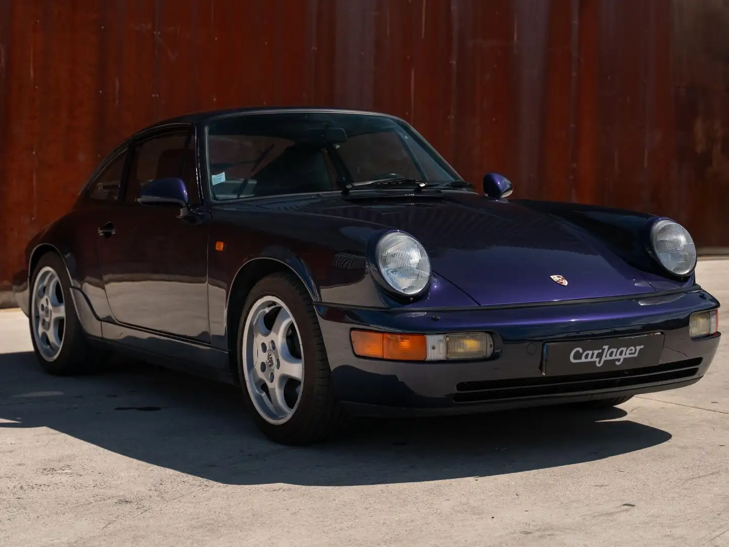 Porsche 964 Carrera 2 Bleu - 1