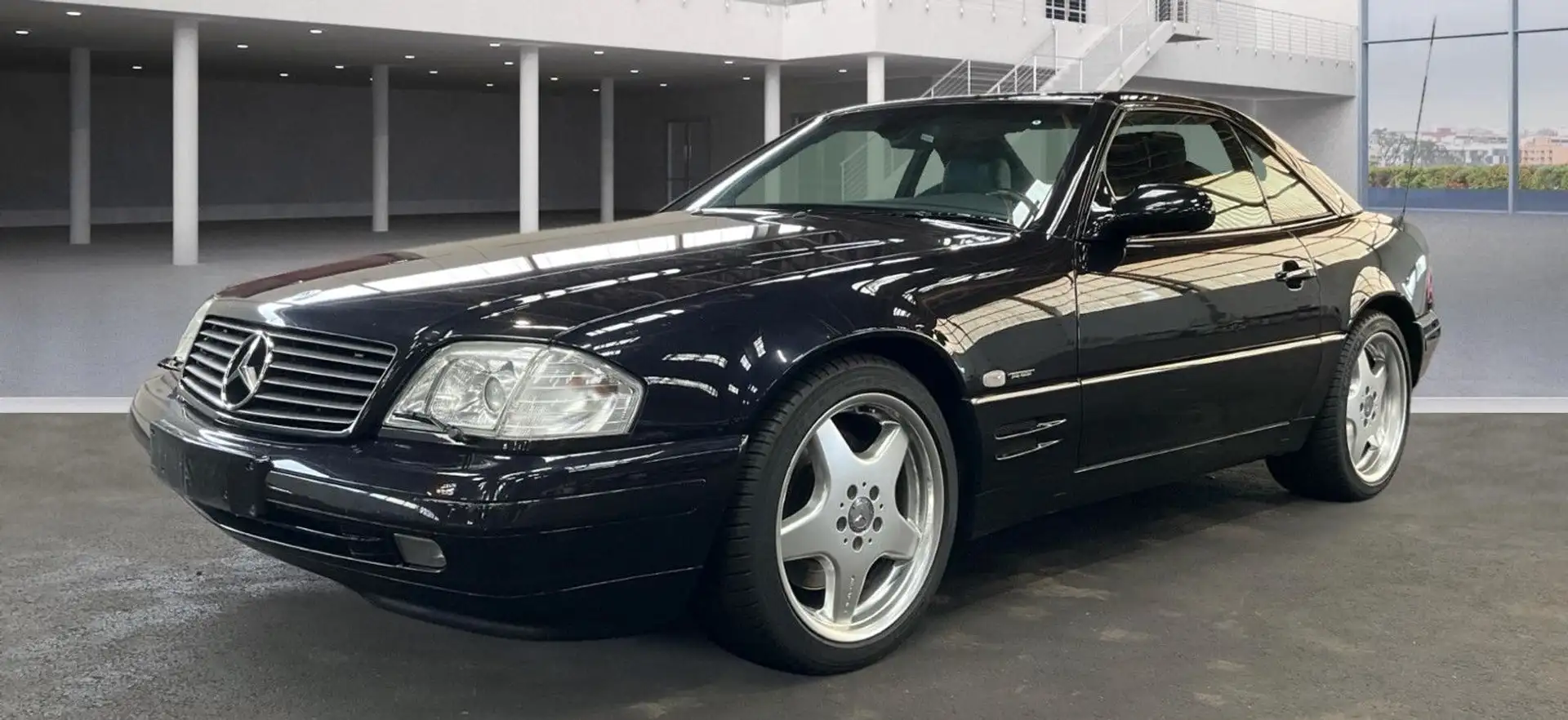 Mercedes-Benz SL 320 Final Edition | 1.Hand - Deutsches Fzg! Negru - 1