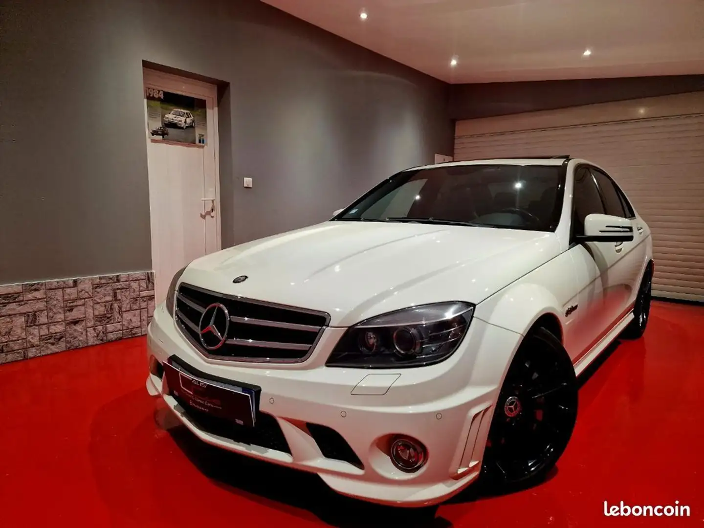 Mercedes-Benz C 63 AMG 63 AMG 6.3 V8 457 CH 7G TRONIC EXCEPTIONNEL Weiß - 1