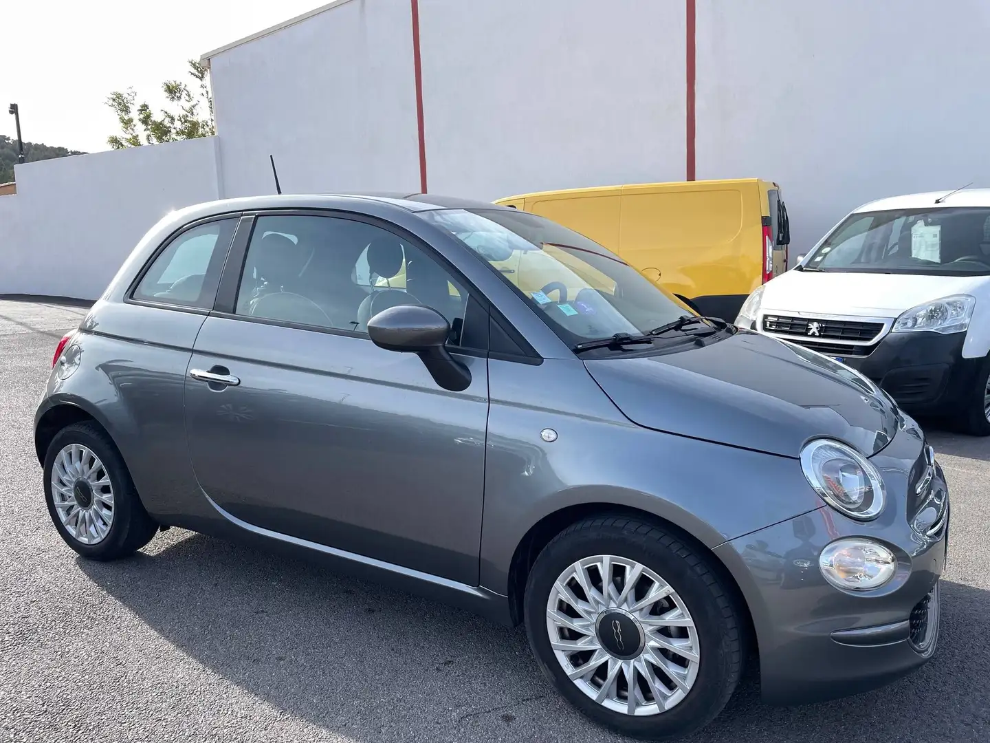 Fiat 500 1.0 70ch BSG S\u0026amp;S Lounge Gris - 2