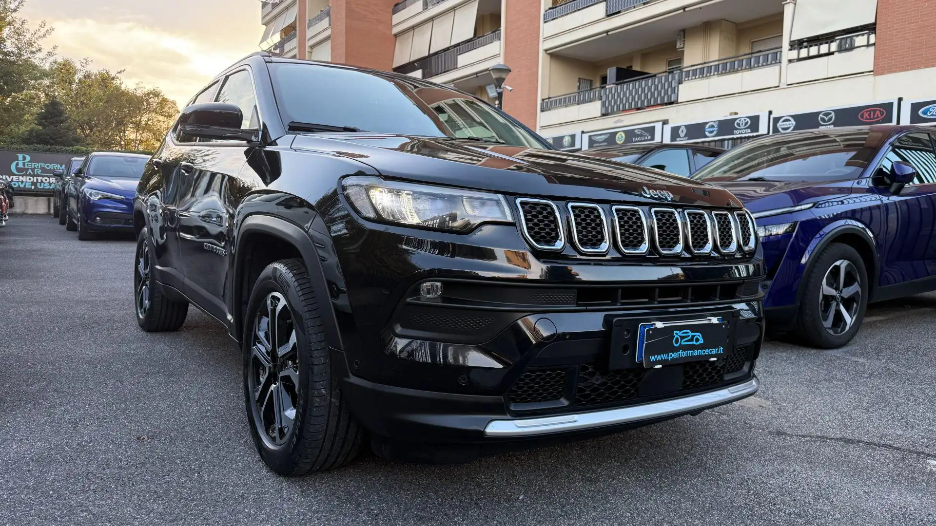 Jeep Compass 1.3 T4 190CV PHEV AT6 4xe LIMITED MY 22 *24M.G.* Negro - 2