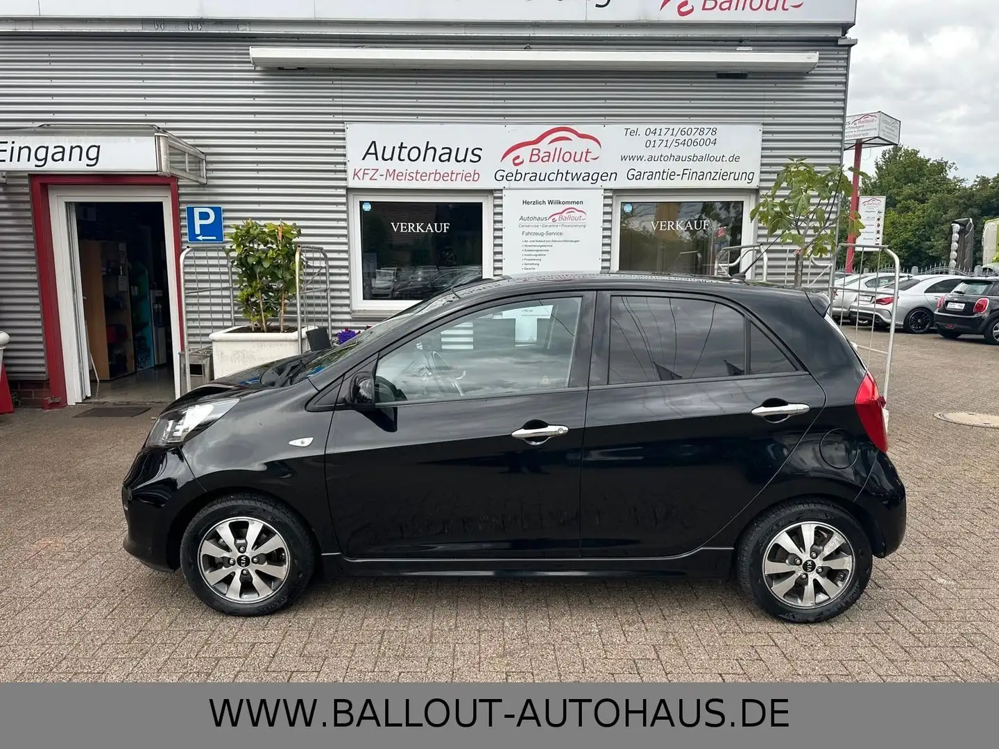 Kia Picanto Dream Team*2.HAND*KLIMA*SHZ*LHZ*GARANTIE Noir - 1