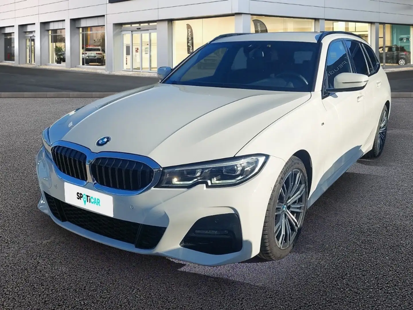 BMW 320 - 320d xDrive Touring Msport Blanc - 1