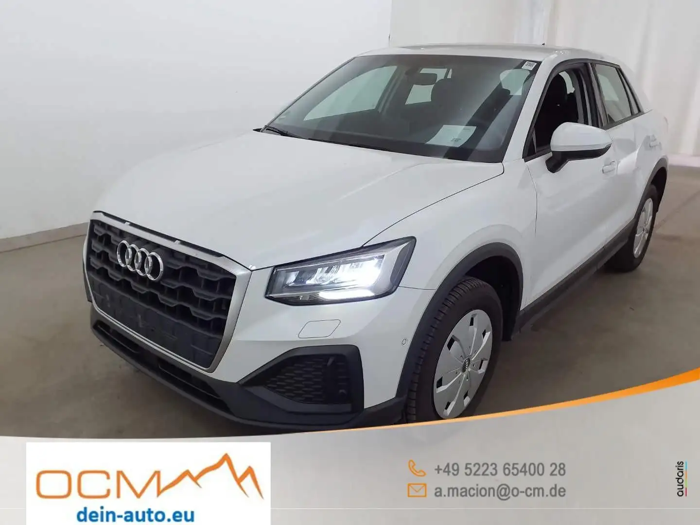 Audi Q2 30 TDI Kamera LED Advanced Key Blanc - 1