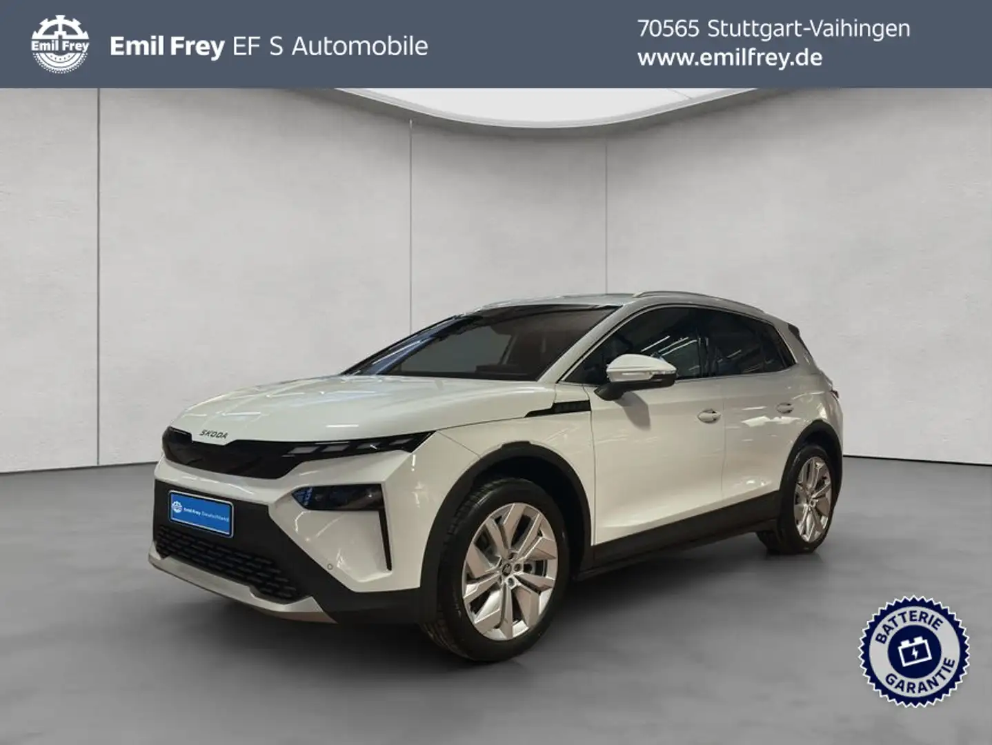 Skoda Elroq 85 210 kW, 5-türig (Strom) Weiß - 1
