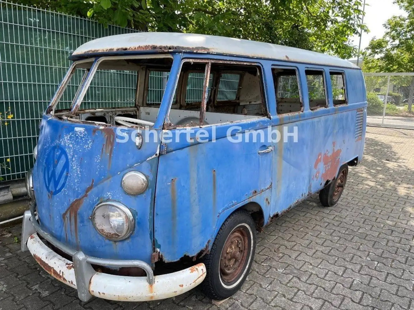Volkswagen T1 * Fensterbus*9-Sitzplätze*Restaurationsobjekt* Синий - 2