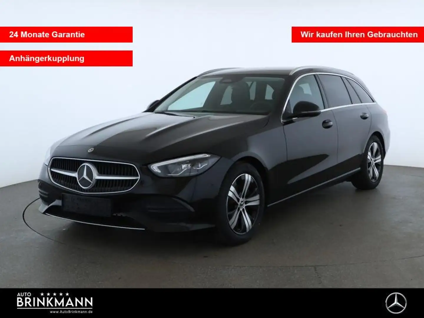 Mercedes-Benz C 220 C220d T ADVANCED/AHK/LED/KAM/WINTER/MBUX PREMIUM Schwarz - 1