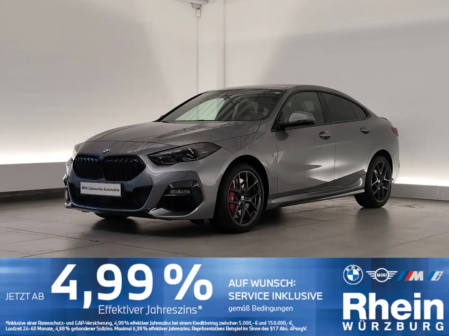 BMW 220 i Gran Coupé HUD/Pano/H&K HUD/Pano/H&K Grau - 1