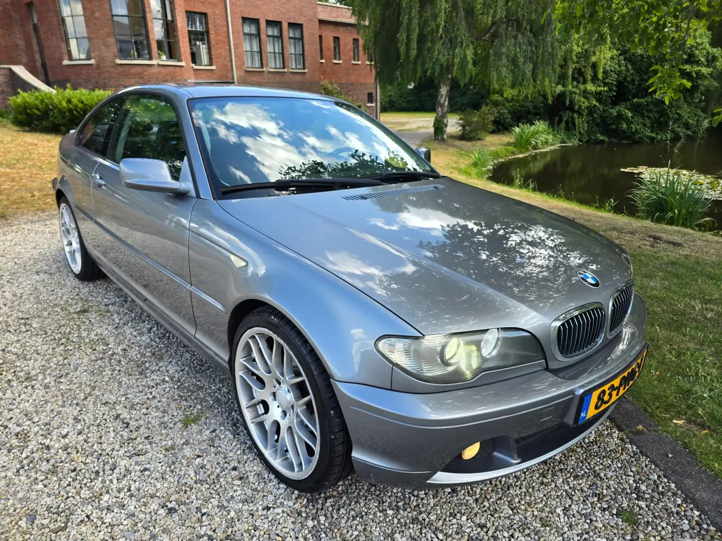 BMW 318 3-serie Coupé 318Ci 19 inch M-sport LEER/airco Серый - 2