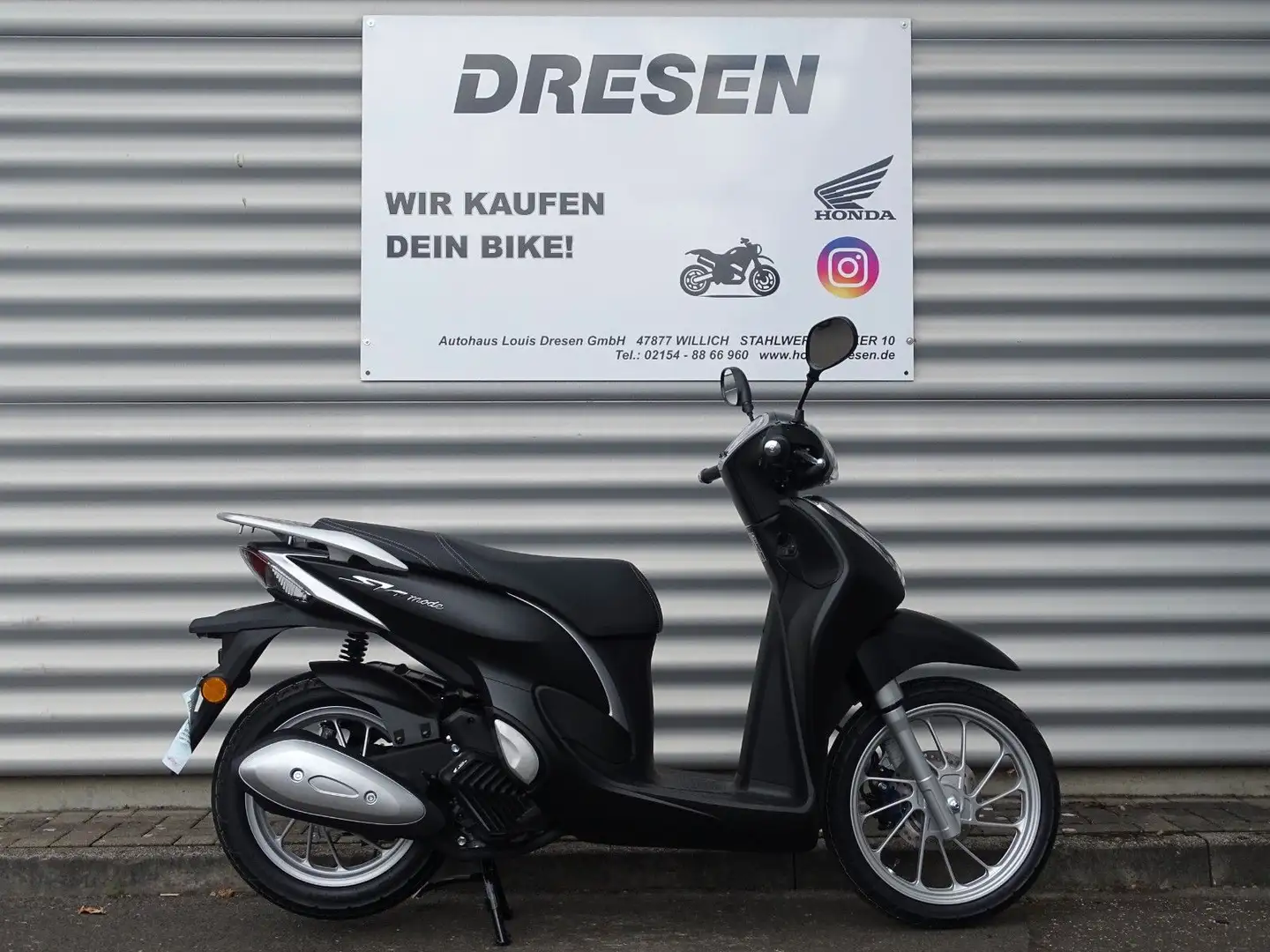 Honda SH 125 Mode * 2025 * 6 Jahre Garantie * Negru - 1