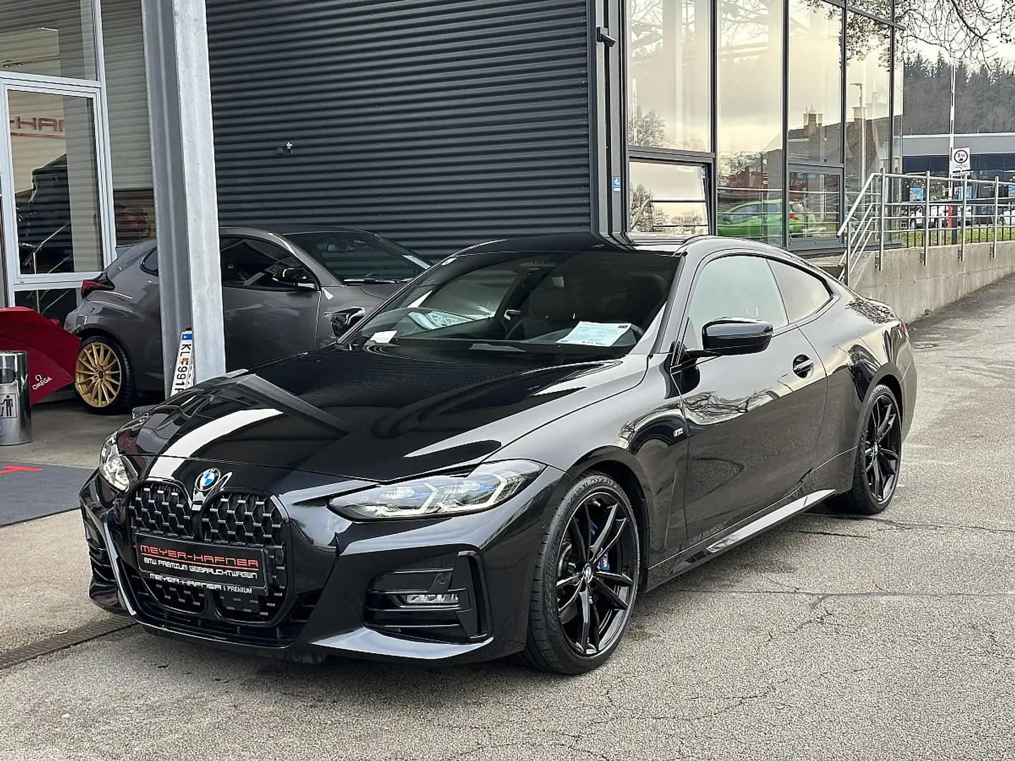 BMW 430 i Aut. M-Paket Pro, Laserlicht, Standheizung, R... Zwart - 1