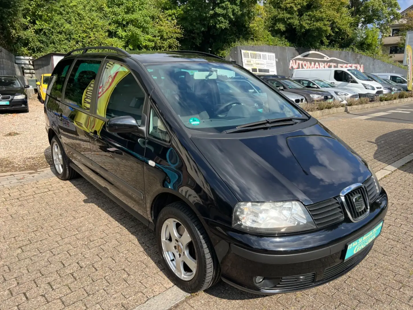 SEAT Alhambra Reference*TÜV NEU*1 HAND*TOP AUTO* Schwarz - 2