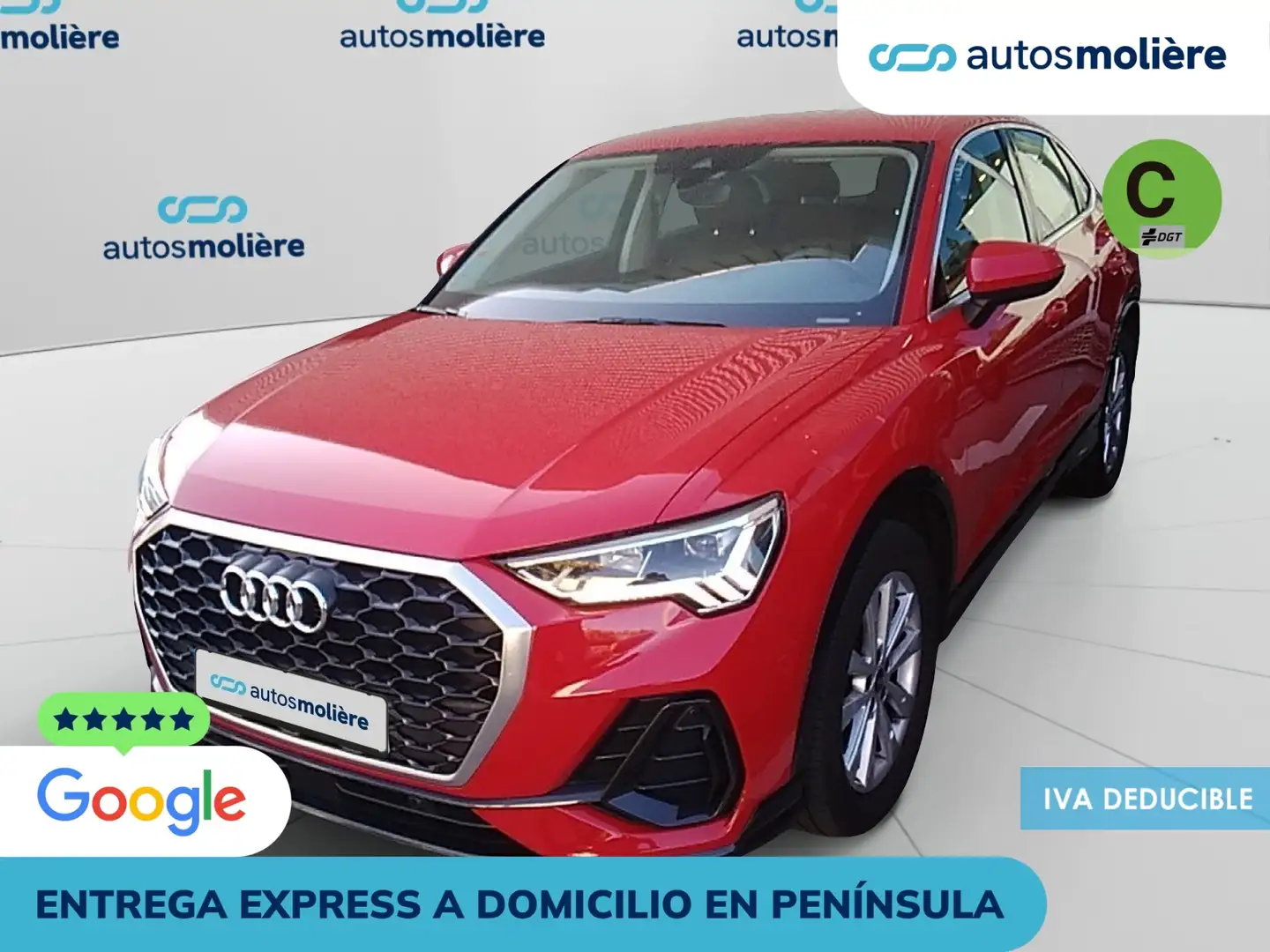 Audi Q3 35 TDI S tronic 110kW Rojo - 1