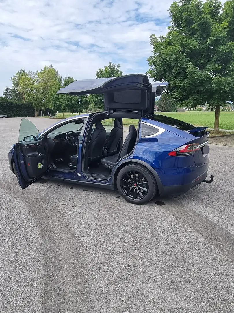 Tesla Model X Raven Maximale Reichweite Blau - 2