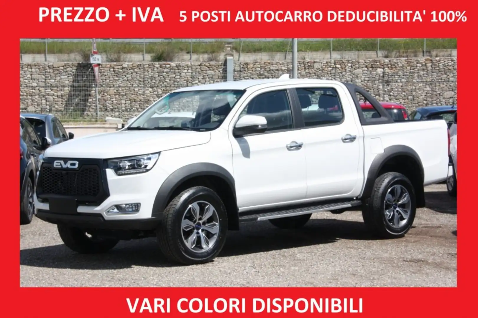 EVO Cross4 2.0 Turbo Diesel Doppia Cabina VARI COLORI Bianco - 1