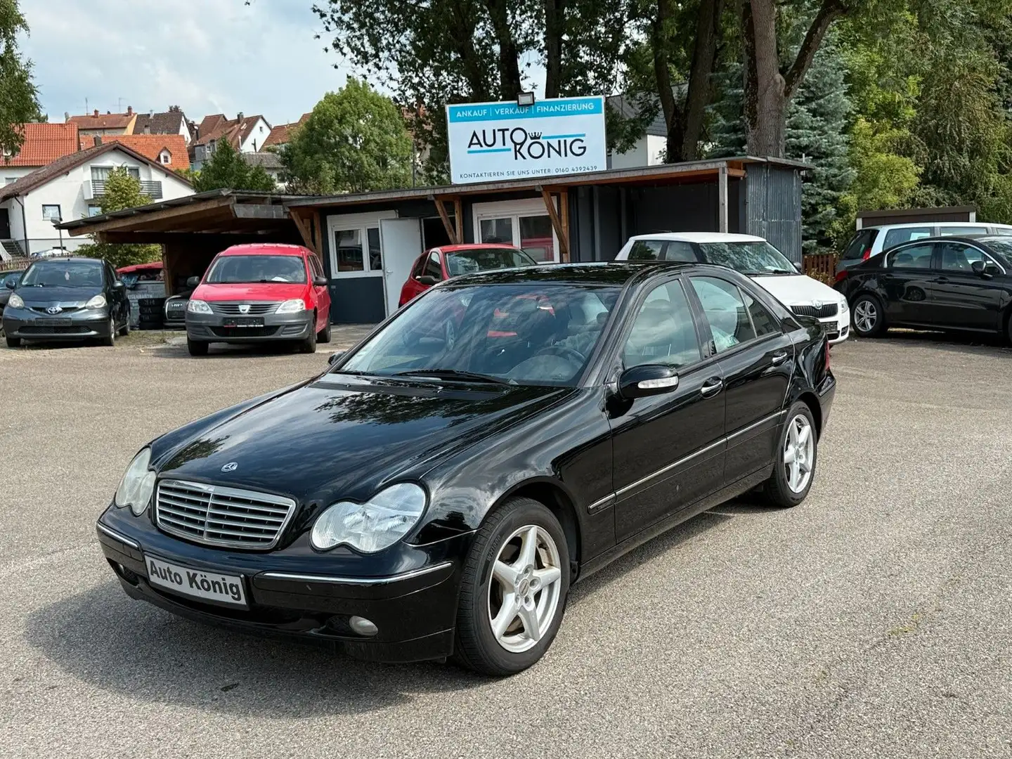 Mercedes-Benz C 200 Kompressor*KLIMAAUT*PDC*TEMP*ALU* Schwarz - 2