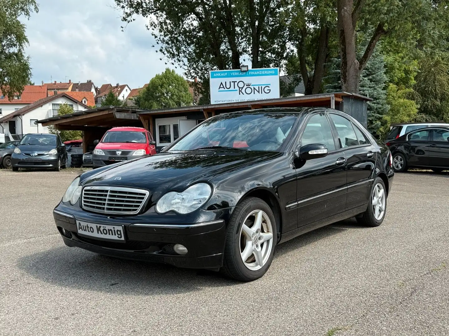 Mercedes-Benz C 200 Kompressor*KLIMAAUT*PDC*TEMP*ALU* Schwarz - 1