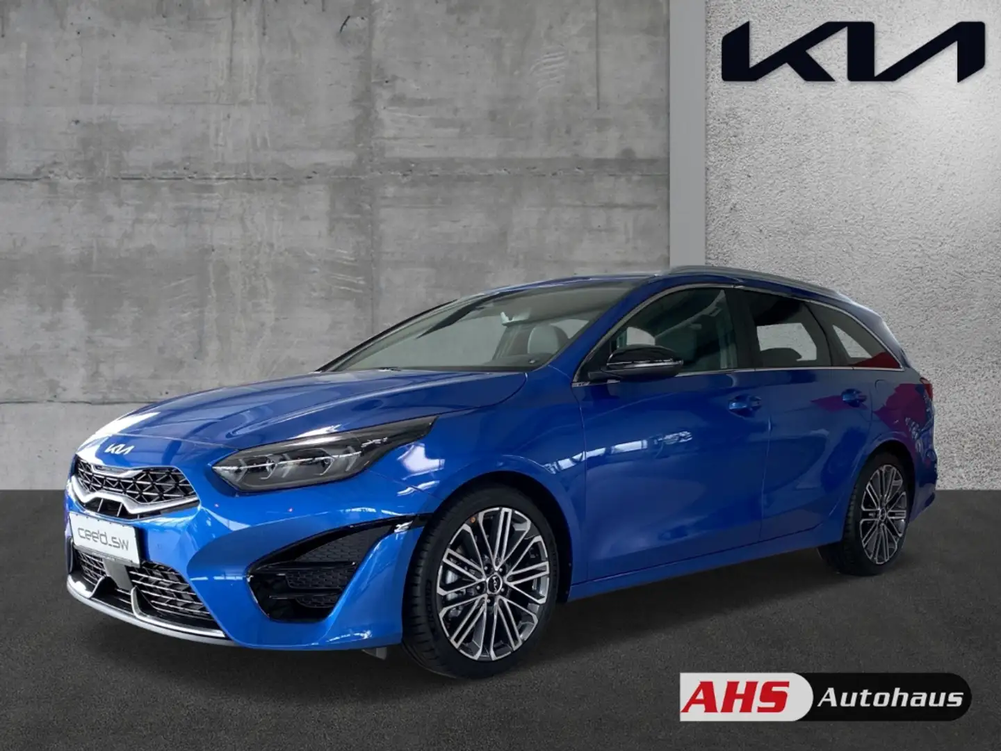 Kia Ceed SW / cee'd SW Sportswagon GT-Line 1.5 T-GDI EU6e Leder Navi 4x S Kék - 1