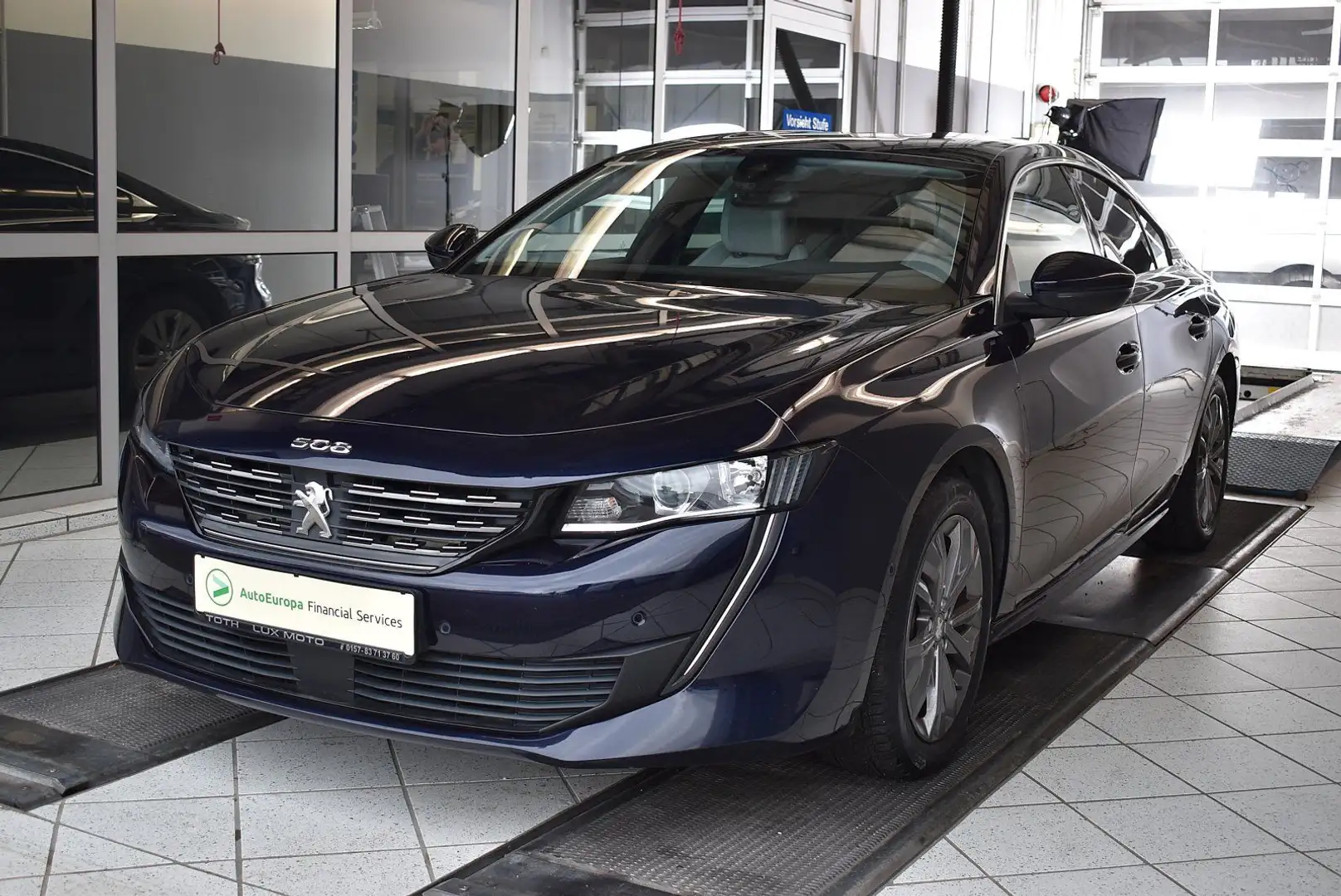 Peugeot 508 2.0 BlueHDi GT-Line LED Leder+Kam.+ACC Blau - 1