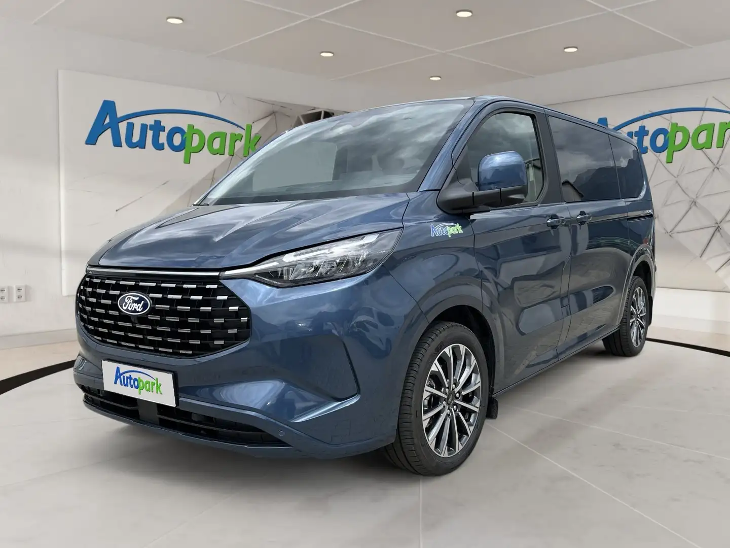Ford Tourneo Custom Titanium X 340 L1 PHEV Plug-in Hybrid Blau - 1