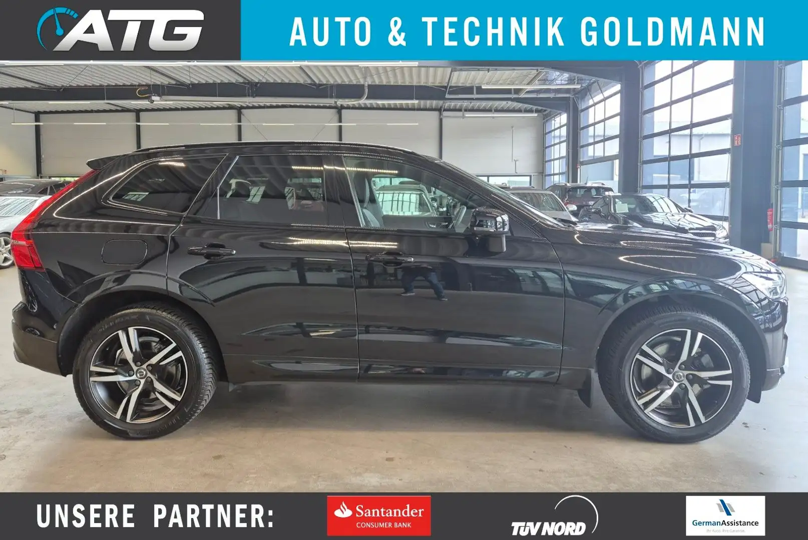 Volvo XC60 R DESIGN AWD NAVI LED ACC AHK SENSUS 360CAM Negro - 1