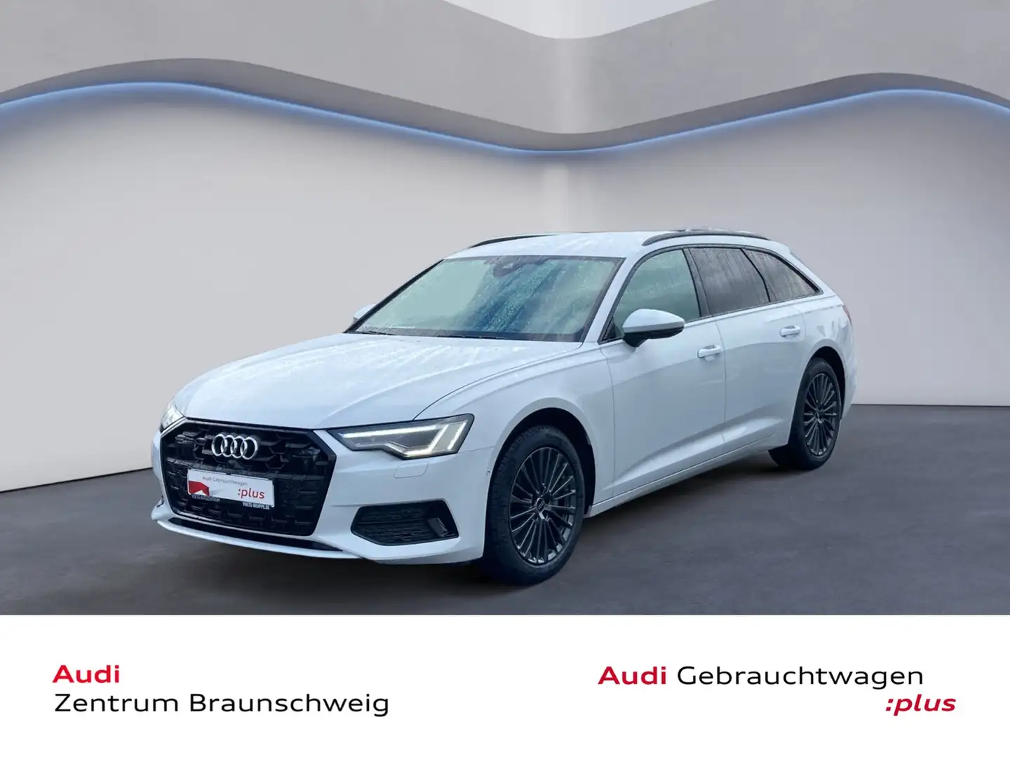 Audi A6 Avant advanced 50 TDI quattro Tiptronic HuD+SHZ... Blanc - 1