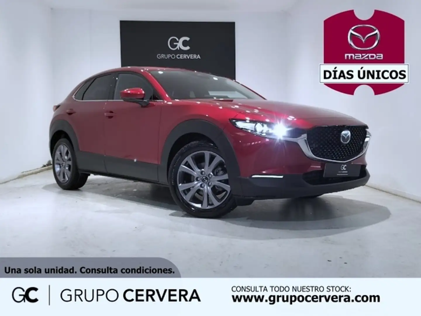 Mazda CX-30 2.5 e-Skyactiv-G Exclusive Line FWD 103kW Rojo - 1