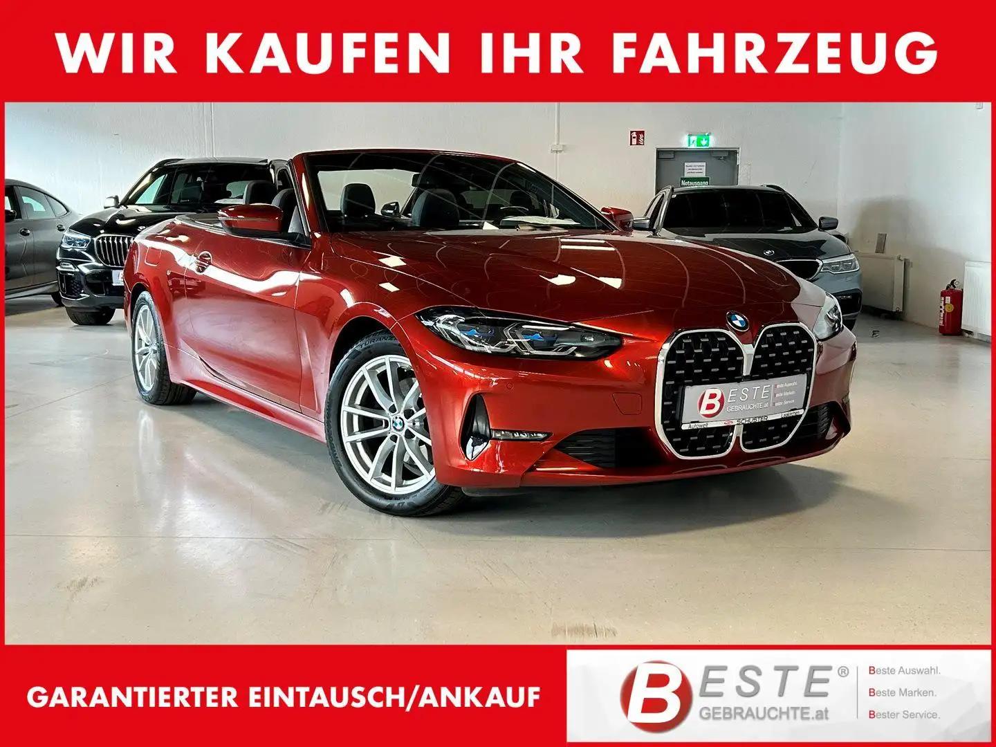 BMW 420 d Cabrio G23 B47 Orange - 1