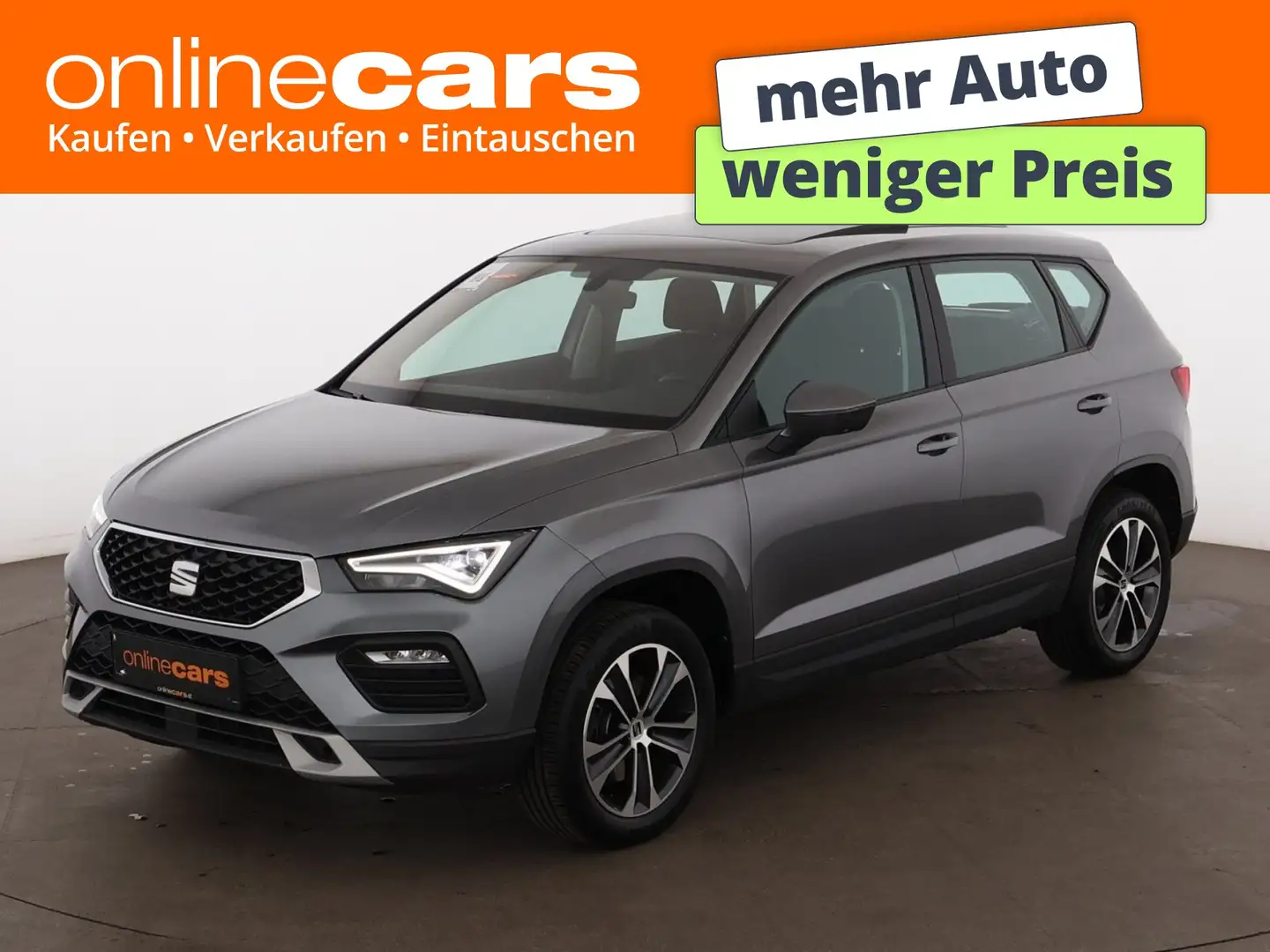 SEAT Ateca 2.0 TDI Style Aut LED SKY NAVI SITZHZG TEMP Grau - 1
