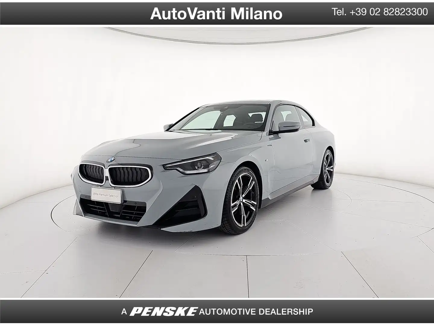BMW 220 220d Coupé Msport Gris - 1