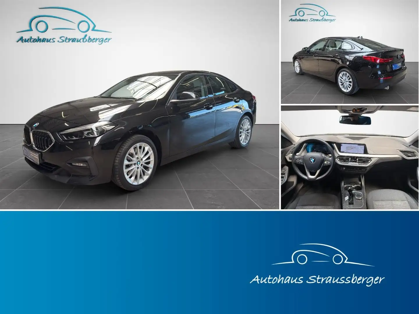 BMW 220d xD Gran Coupe Advantage ACC HiFi LrHz SHZ Černá - 1